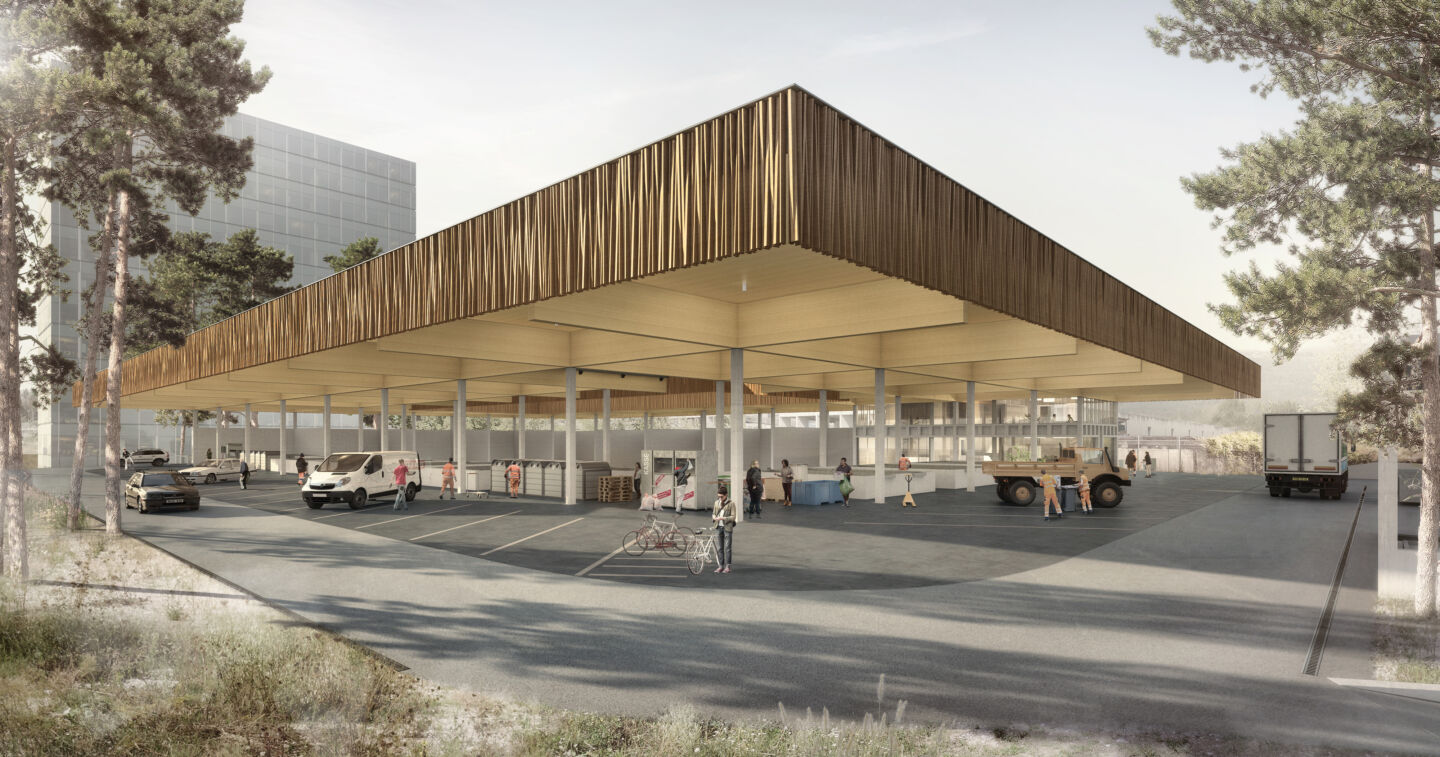 Neubau Recylinghof Biel