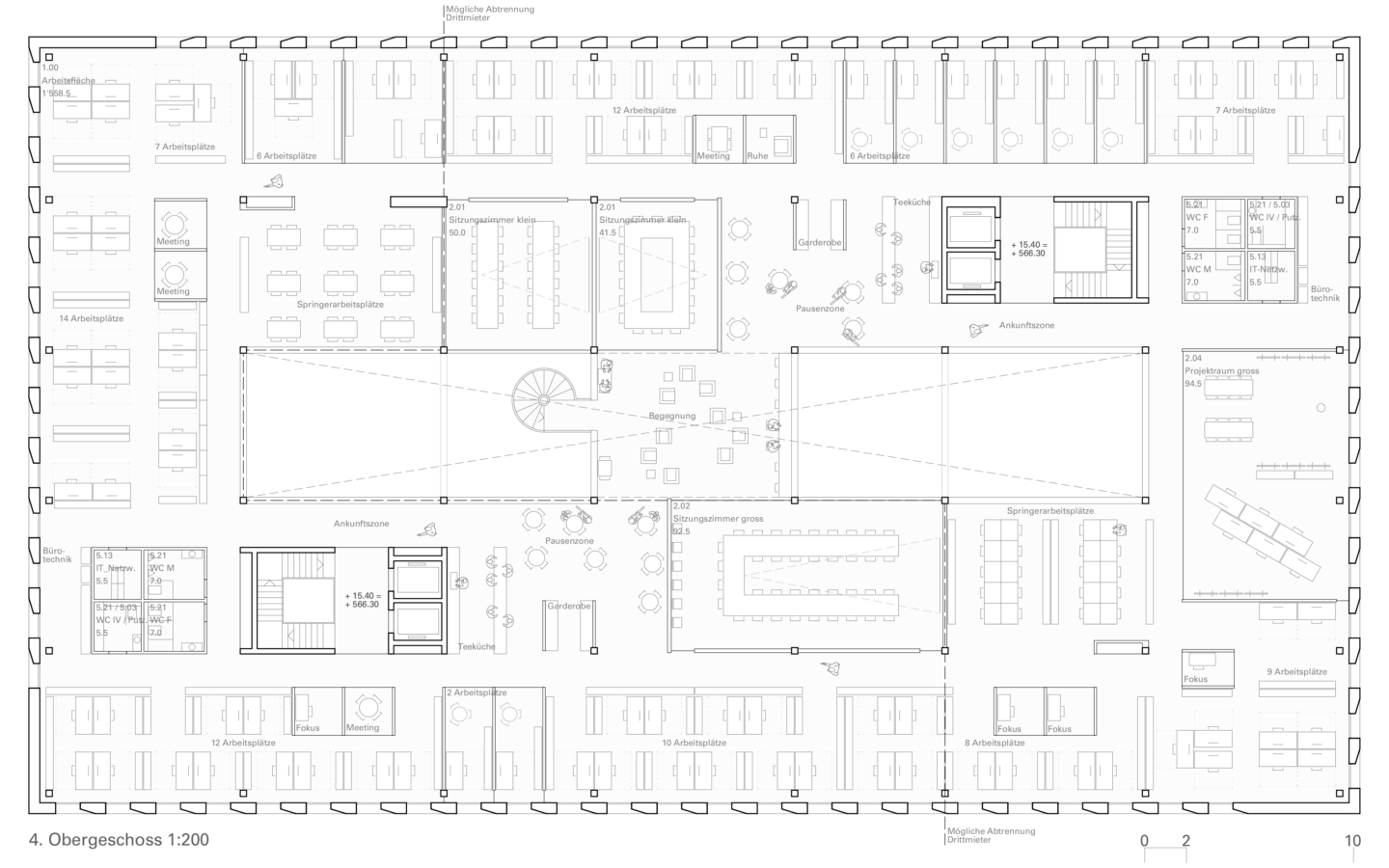 Studienauftrag Schweizerischer Nationalfond Wankdorf Bern