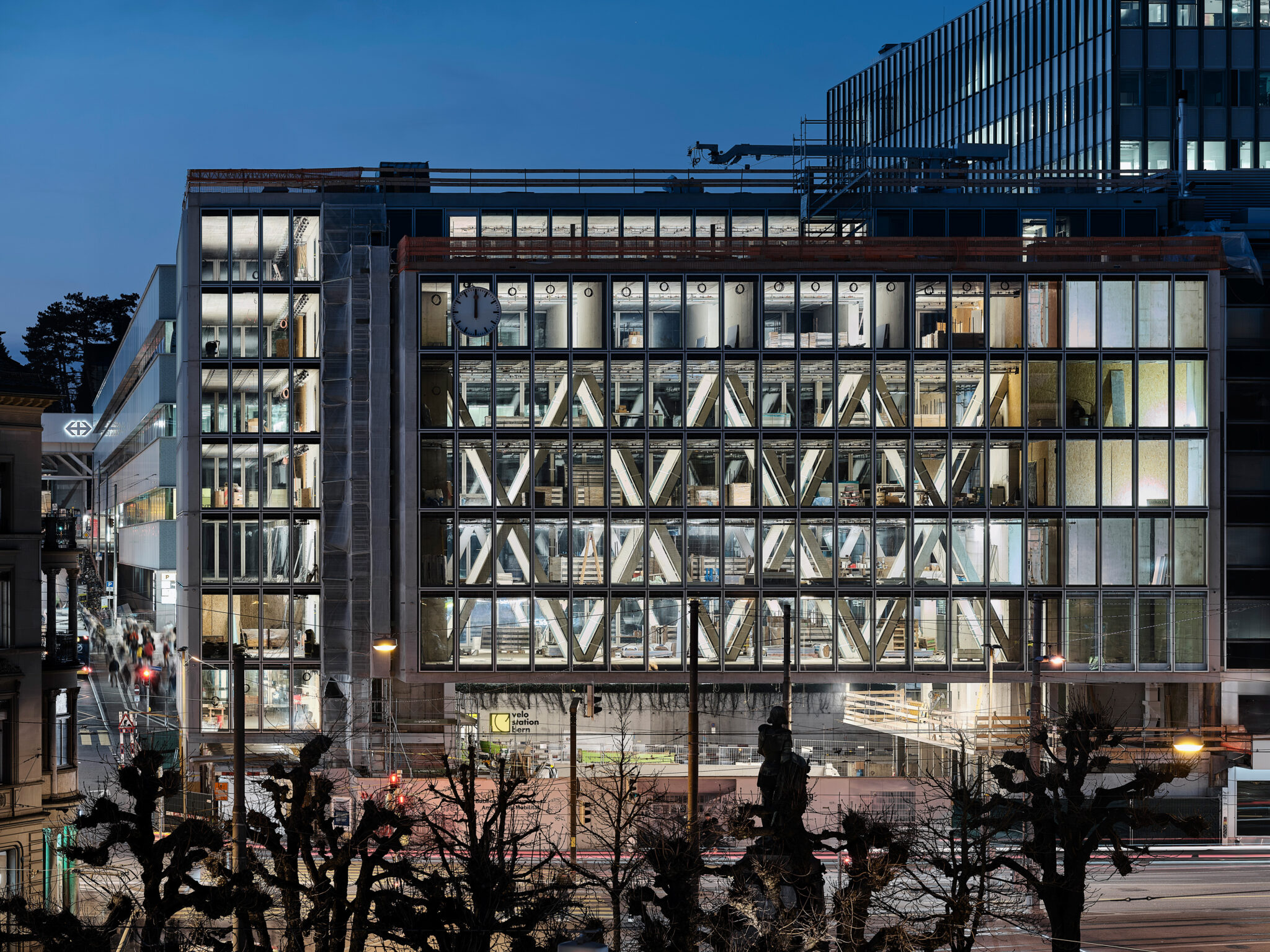 Neubau Bubenbergzentrum mit Bahnzugang, Bern