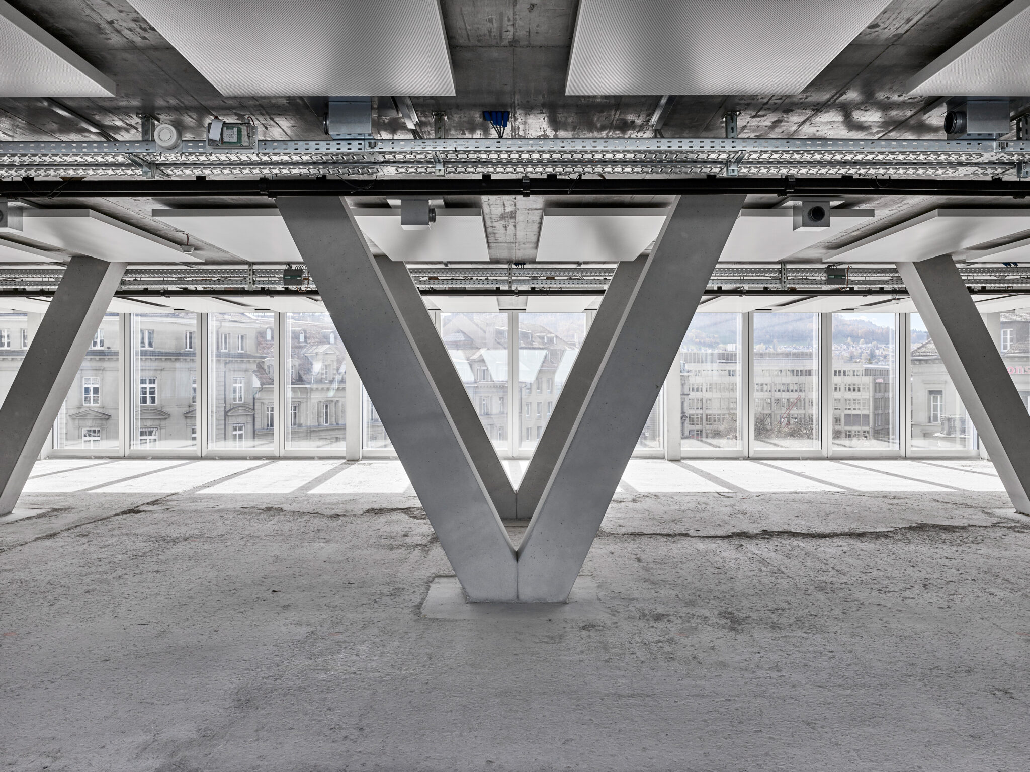 Neubau Bubenbergzentrum mit Bahnzugang, Bern