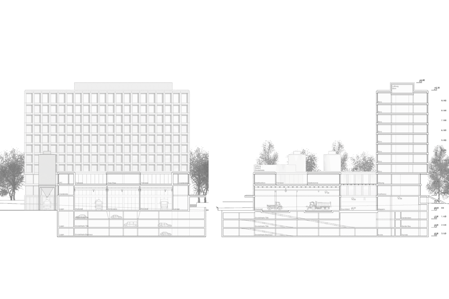 Wettbewerb Werkhof und Verwaltungsgebäude Forsthaus Bern