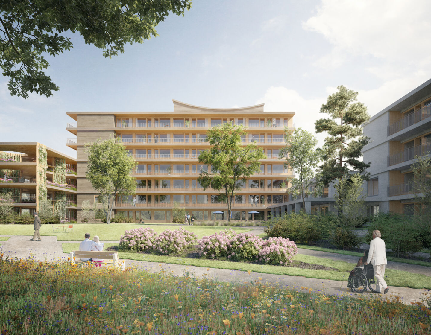 Wettbewerb Gesundheitszentrum Bachwiesen Zürich