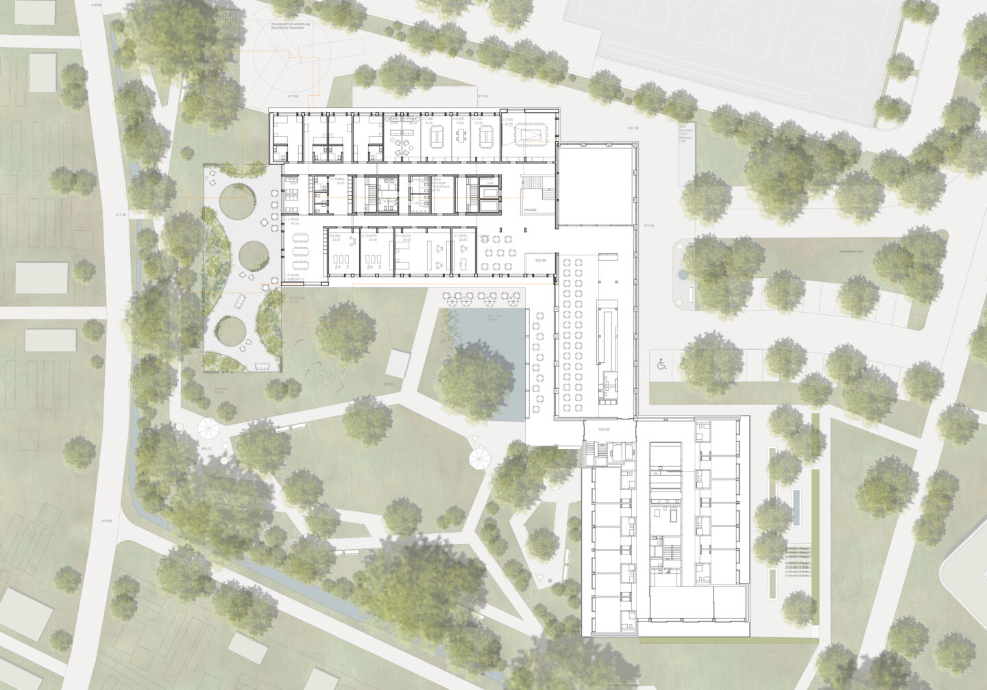 Wettbewerb Gesundheitszentrum Bachwiesen Zürich