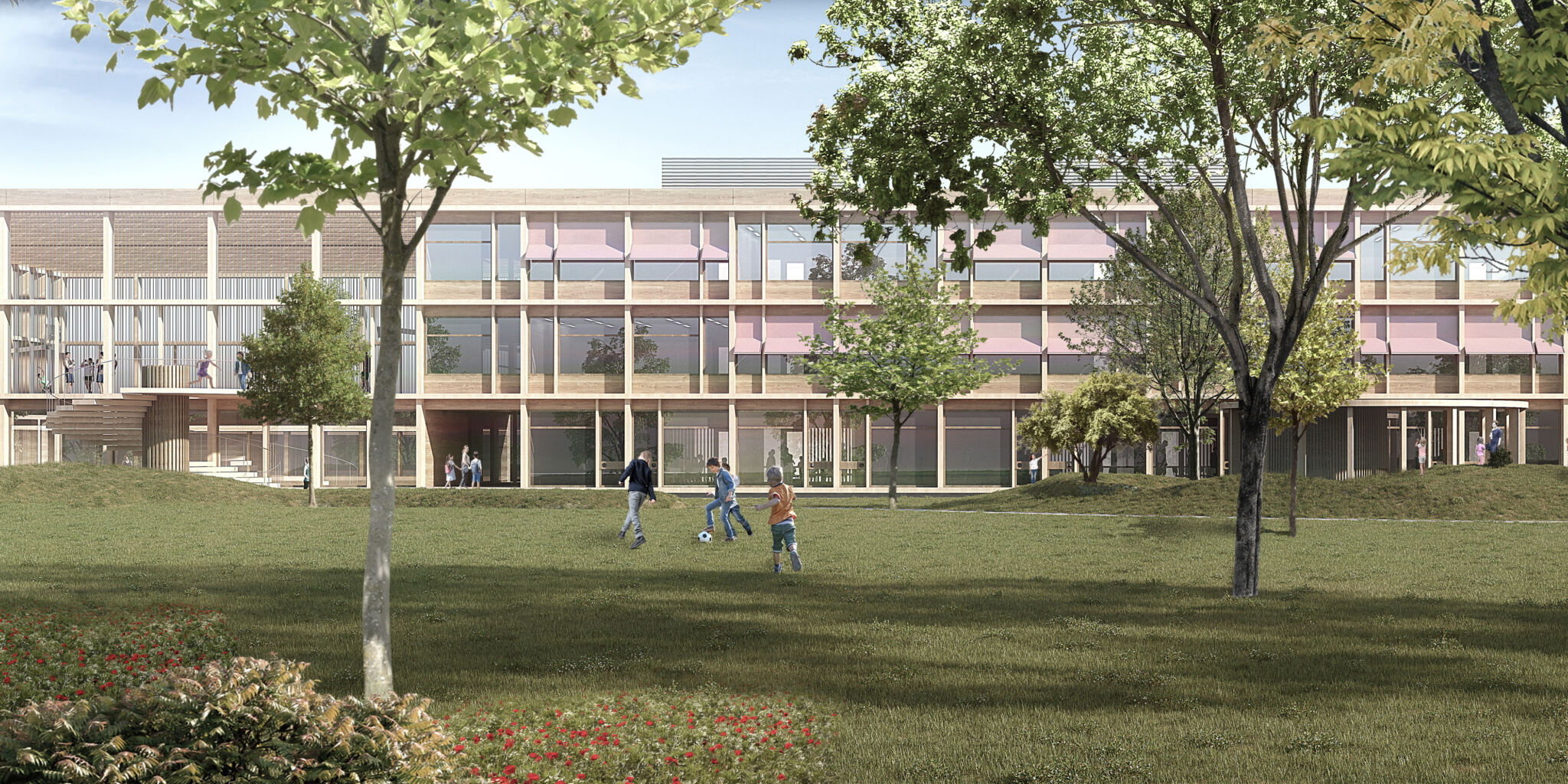 Wettbewerb Volksschule Goumoens Bern